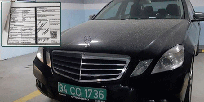 Sır aracın içinden 2 bavul çıktı Sır aracın içinden 2 bavul çıktı