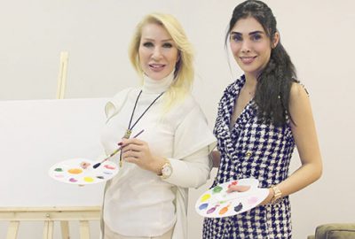 Çocuklar için resim yaptılar