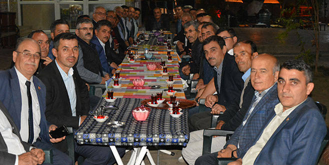 Karaağız sakinlerine Orhanelili muhtarlardan destek