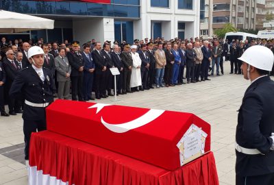 Bursa’da şehit polise son görev
