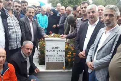 Silah arkadaşlarından şehide vefa