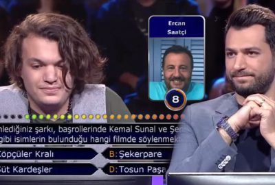 Milyoner’de Ercan Saatçi’nin verdiği cevap sosyal medyada olay oldu