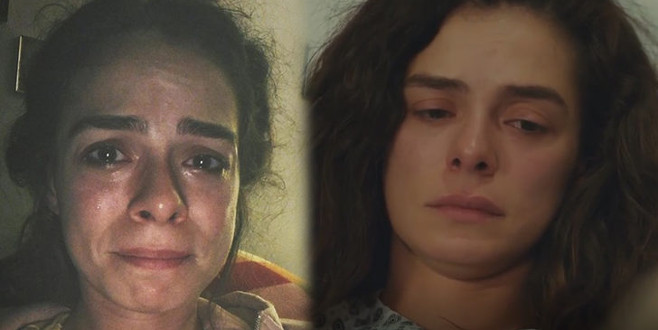 Kendi dizisini izlerken gözyaşlarına boğuldu! ‘Siz ne yapıyorsunuz be!