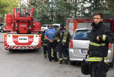 Bursa’da asılsız yangın ihbarı