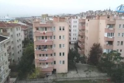 Havadan böyle görüntülendi! Yüzde 20 eğildi