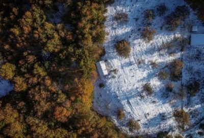 Uludağ’da iki mevsim bir arada yaşanıyor