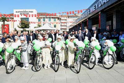 Mustafakemalpaşa’da renkli sünnet şöleni