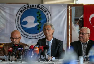 Marmarabirlik’in Afrin’den zeytin aldığı iddiasına yalanlama