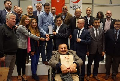 Bursa’da kan bağışçılarına ödül
