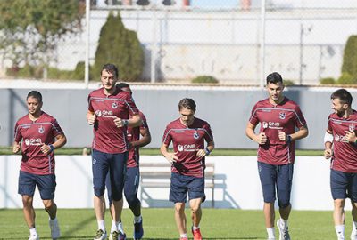 Trabzonspor 7 eksikle çalıştı