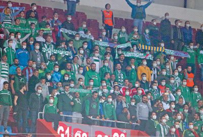 Taraftar hiç susmadı