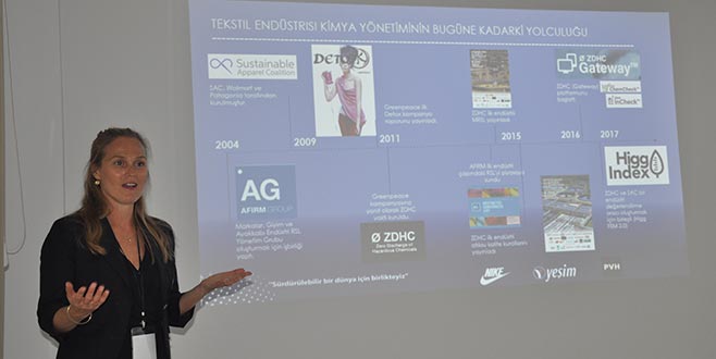 Yeşim Tekstil eğitim merkezi gibi çalışıyor