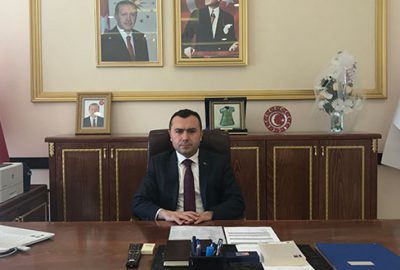 Yeni kaymakam göreve başladı