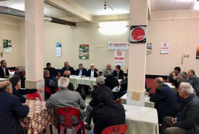 Başkan Asa Fıstıklı Meydanı’nda üreticilerle buluştu