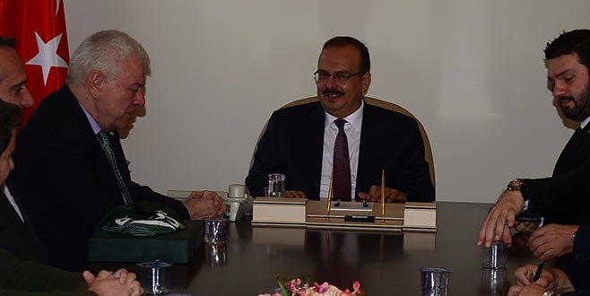 Yeni Valiye ilk ziyaret Yeni Valiye ilk ziyaret