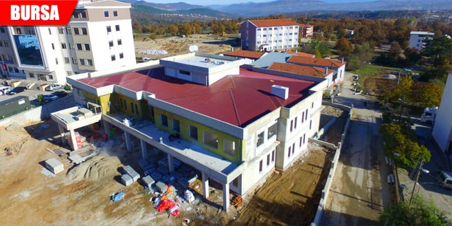 Yeni hastane gün sayıyor 