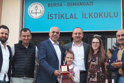 İstiklal İlkokulu’nun kaleleri NİLBİAD’dan