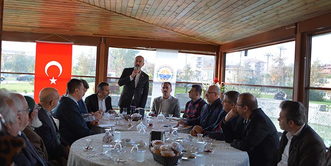 Yılmaz muhtarların taleplerini dinledi