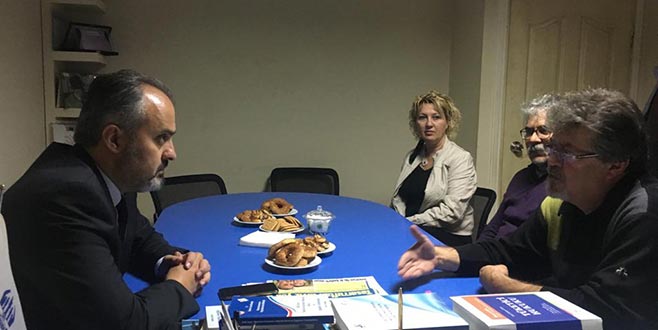 Başkan Aktaş’tan TÜKDER’e ziyaret