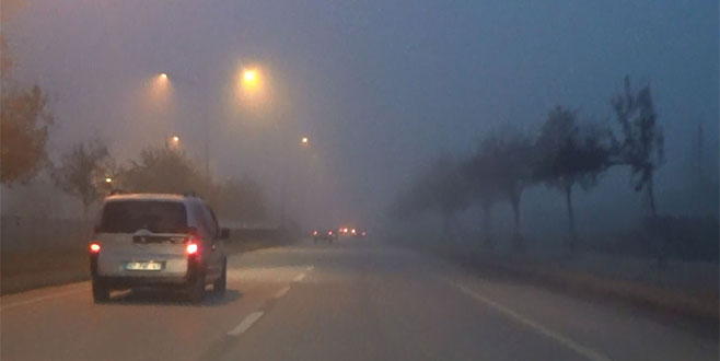 İnegöl’de bu sabah göz gözü görmüyordu İnegöl’de bu sabah göz gözü görmüyordu