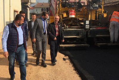 Gürsu’nun yeni mahallelerine asfalt