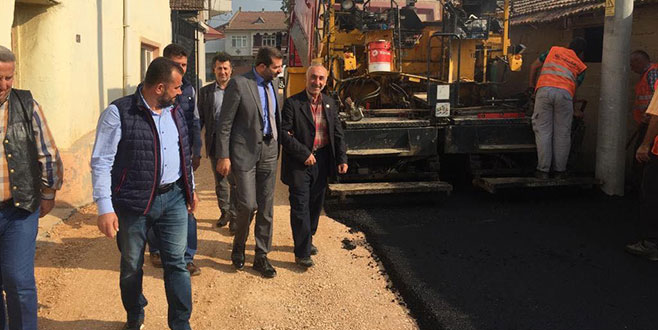 Gürsu’nun yeni mahallelerine asfalt