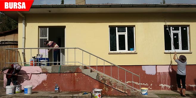 El birliğiyle okulu onardılar