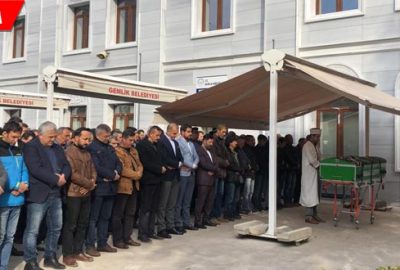 Silahlı saldırıda öldürülen kadına son görev