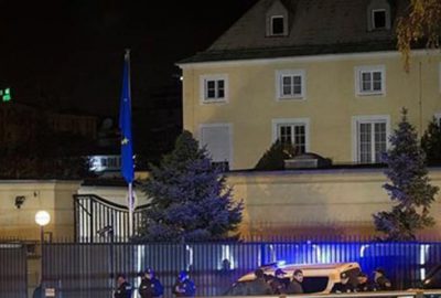 Avusturya elçiliği önünde ateş açan 2 kişi gözaltında