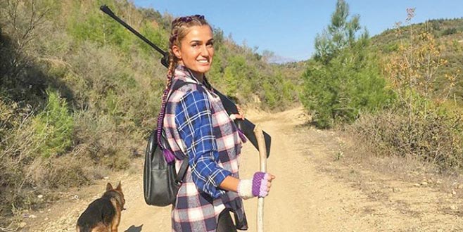 Atış talimine çıktı