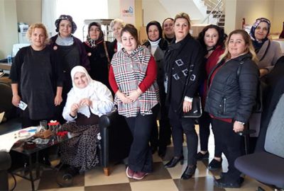 Gemlikli kadınlardan Lösev’e anlamlı ziyaret