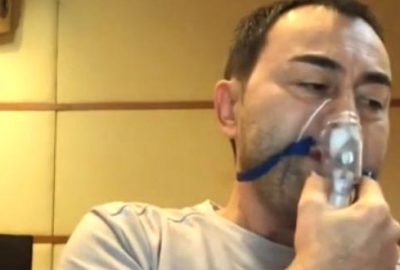 Ünlü şarkıcıdan hayranlarını korkutan görüntü!