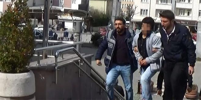 Hamam cinayetinin zanlısı hakim karşısında Hamam cinayetinin zanlısı hakim karşısında