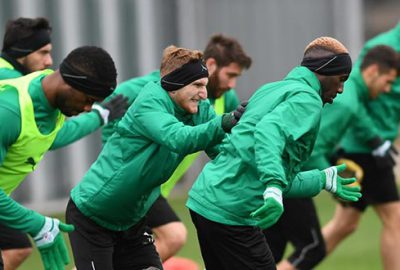 Bursaspor taktik ve pas çalıştı