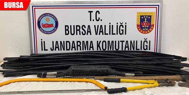 Türk Telekom’un kablolarını çalan hırsızlar tutuklandı