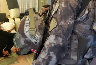 Bursa’da lüks villaya uyuşturucu baskını