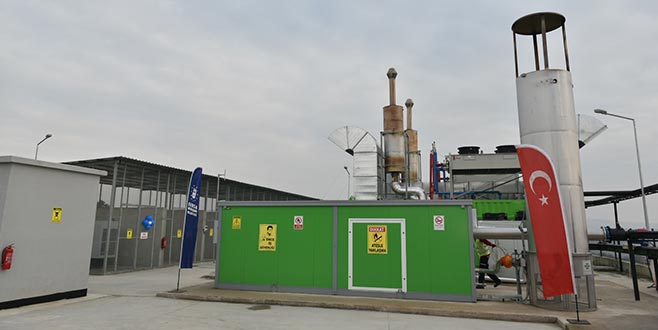 Bursa’da katı atık depolama alanında elektrik üretiliyor Bursa’da katı atık depolama alanında elektrik üretiliyor