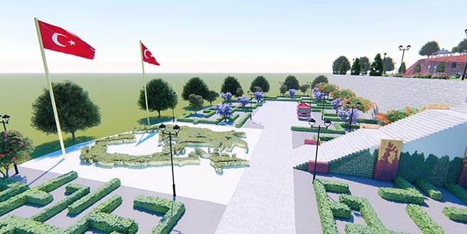 Mudanya’da çocuklar için meyve ormanı Mudanya’da çocuklar için meyve ormanı