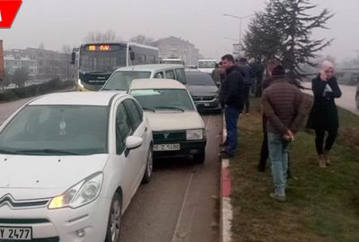 Zincirleme kaza: Çok sayıda araç birbirine girdi