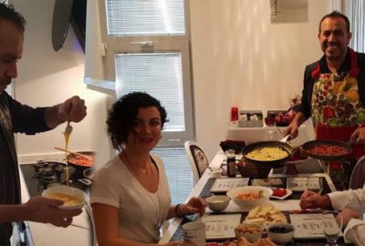 Haluk Levent evlerine gidip kahvaltı hazırladı!