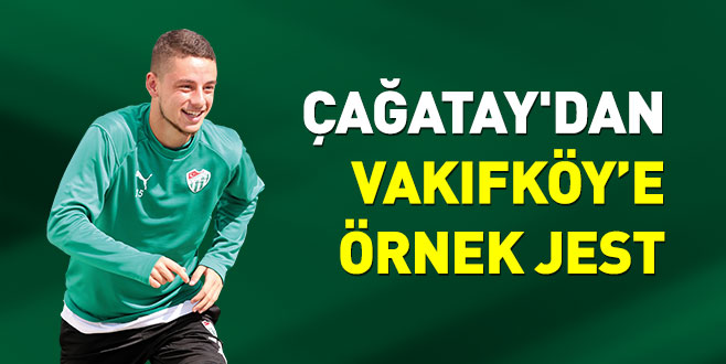 Çağatay’dan Vakıfköy’e örnek jest