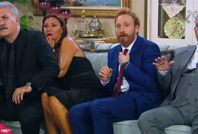 Tamer Karadağlı rol arkadaşını korkutuyor!