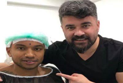 Önce feshetti sonra saç ektirdi