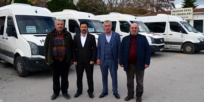Mudanya’da minibüsçüler yeni yönetimini belirledi