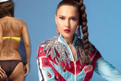 Demet Akalın kalçasını kaldırıyor