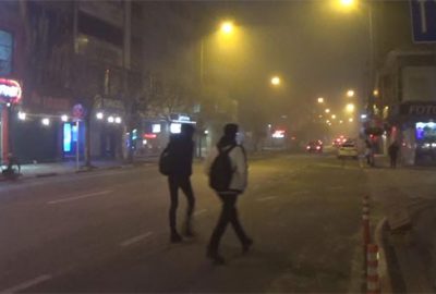 İnegöl’de sis ve gizli buzlanma