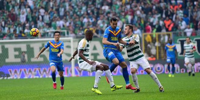 Üstünlük Bursaspor’da Üstünlük Bursaspor’da