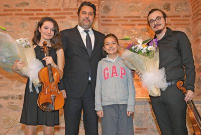 Genç viyola sanatçılarından muhteşem resital