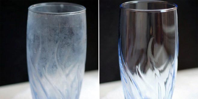 Bulaşık makinesinde çizilen bardaklar için etkili yöntem!