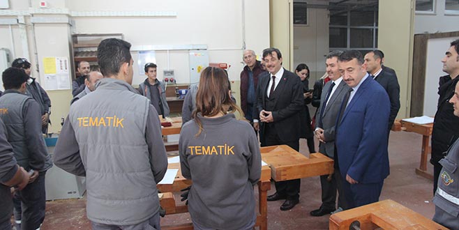 Ahşap oyuncaklar tematik lisede üretilecek